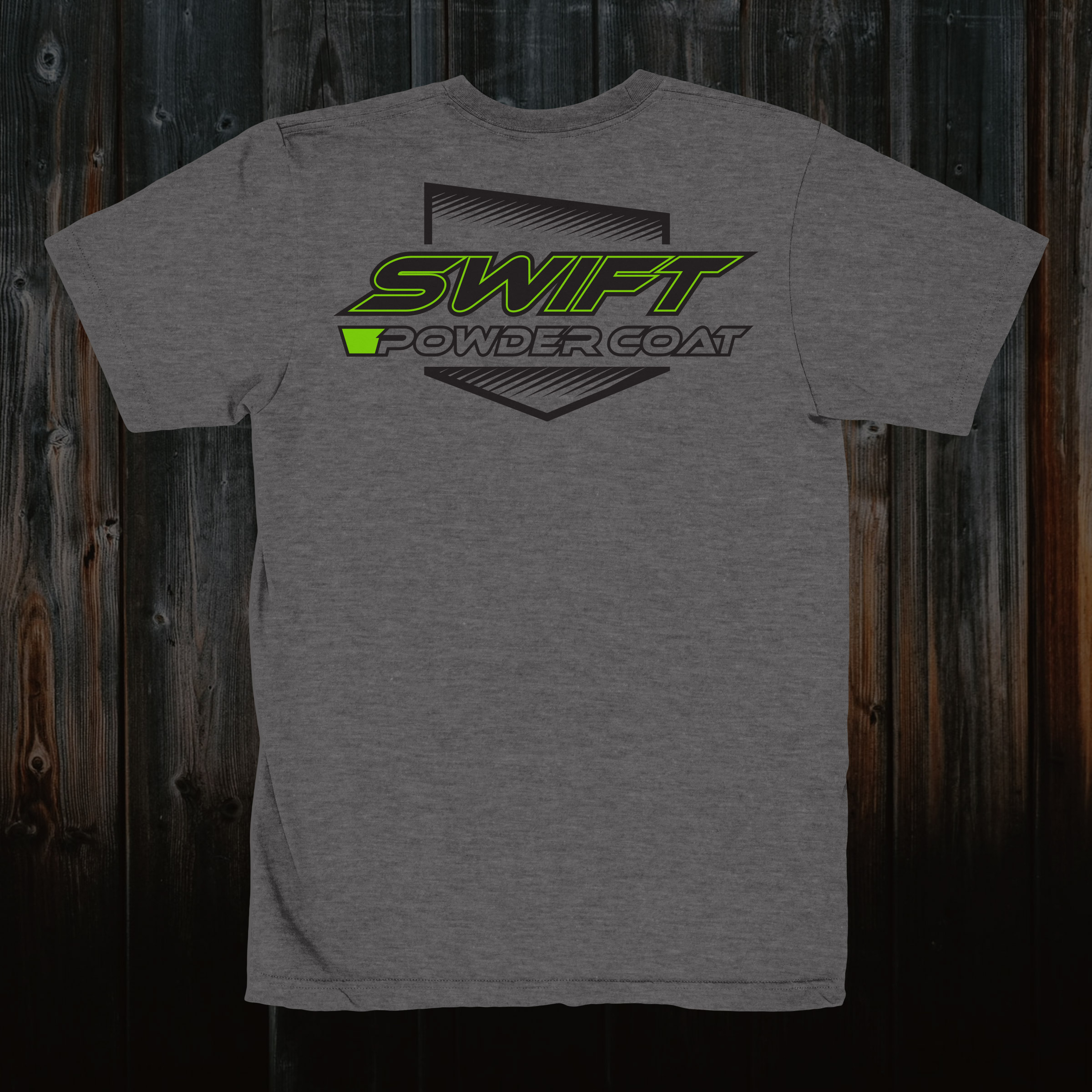 Bink Designs, Swift Powder Coat, San Diego Screen Printing, San Diego T Shirt Printing, Graphic Design
