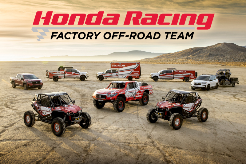 Bink Designs, Honda Off-Road Website, Website Design, Motorsports Website, Business Website, Web Development