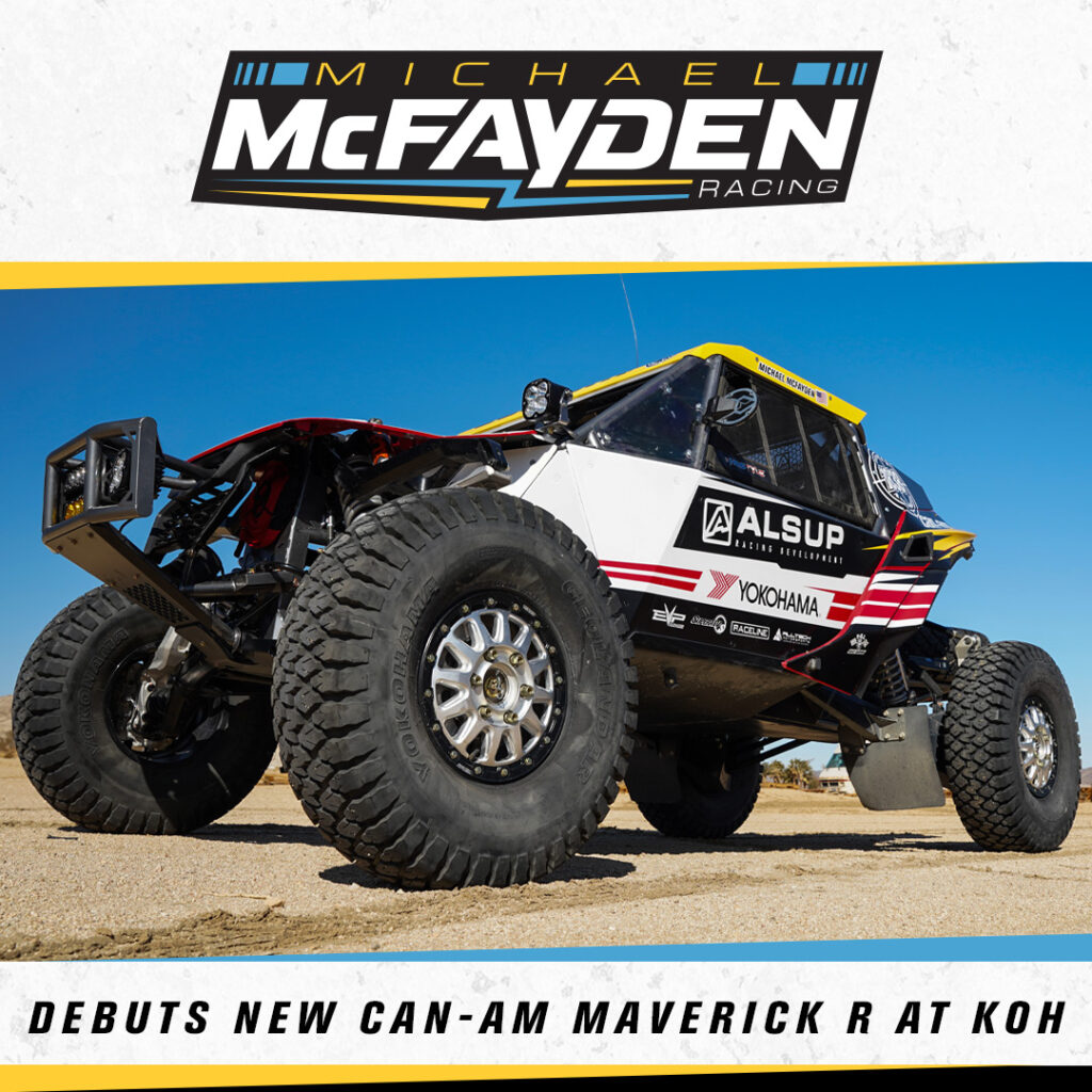 Michael McFayden, King Of The Hammers, Can-Am, UTV Racing, Bink Designs, MavR